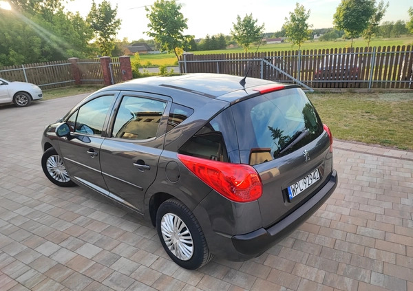 Peugeot 207 cena 13900 przebieg: 127000, rok produkcji 2011 z Płock małe 529